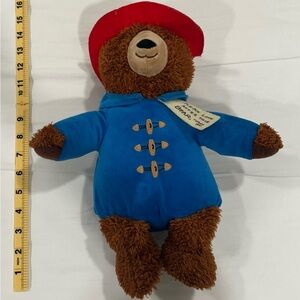 Kohl’s Cares Paddington Bear Plush Blue Coat Red Hat Stuffed Animal 2016